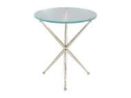 Picture of MARCUS CHAMPAGNE ROUND END TABLE