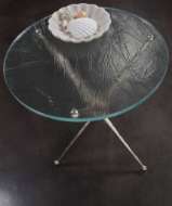 Picture of MARCUS CHAMPAGNE ROUND END TABLE