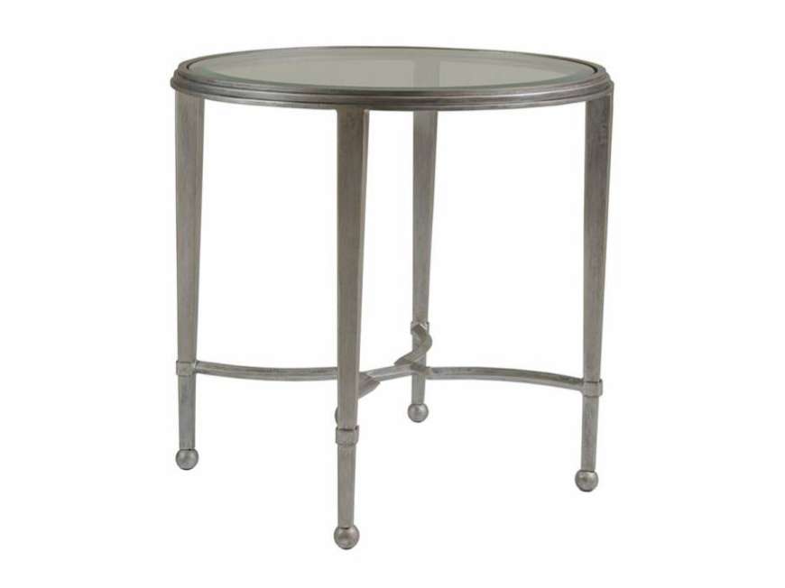 Picture of SANGIOVESE ROUND END TABLE