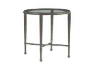 Picture of SANGIOVESE ROUND END TABLE