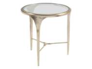 Picture of PORTO CHAMPAGNE ROUND END TABLE