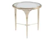 Picture of PORTO CHAMPAGNE ROUND END TABLE