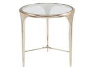 Picture of PORTO CHAMPAGNE ROUND END TABLE