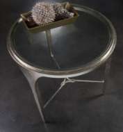 Picture of PORTO CHAMPAGNE ROUND END TABLE