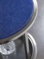 Picture of ULTRAMARINE ROUND END TABLE