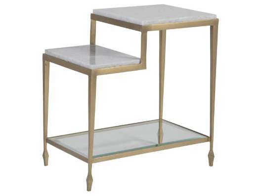 Picture of SASHAY GOLD RECTANGULAR END TABLE