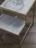 Picture of SASHAY GOLD RECTANGULAR END TABLE