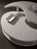 Picture of MISTY GRAY YIN YANG  COCKTAIL TABLE