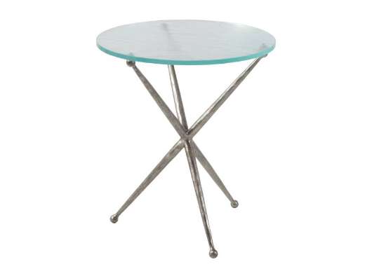 Picture of MARCUS SILVER ROUND END TABLE