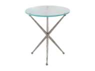 Picture of MARCUS SILVER ROUND END TABLE