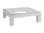 Picture of ELATION WHITE SQUARE COCKTAIL TABLE