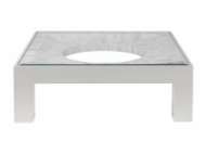 Picture of ELATION WHITE SQUARE COCKTAIL TABLE