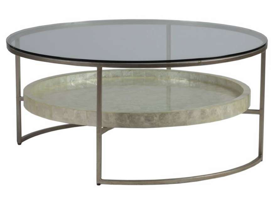 Picture of CUMULUS CAPIZ ROUND COCKTAIL TABLE