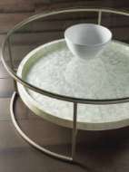 Picture of CUMULUS CAPIZ ROUND COCKTAIL TABLE