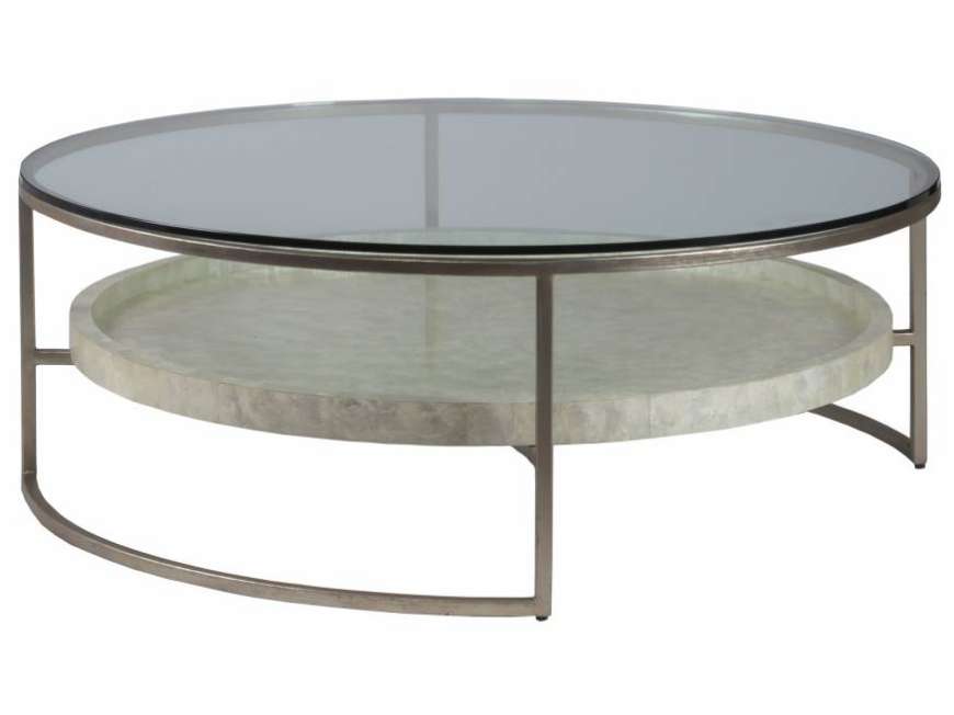 Picture of CUMULUS CAPIZ LARGE ROUND COCKTAIL TABLE