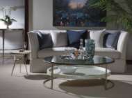 Picture of CUMULUS CAPIZ LARGE ROUND COCKTAIL TABLE