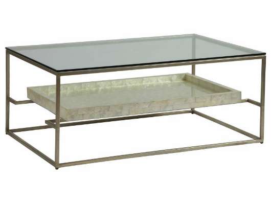 Picture of CUMULUS CAPIZ RECTANGULAR COCKTAIL TABLE