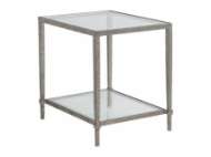 Picture of CLARET RECTANGULAR END TABLE