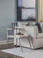 Picture of ADAMO SILVER GRAY SIDE TABLE