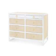 Picture of MALLET 8-DRAWER, VANILLA