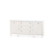 Picture of FAIRFAX 3-DRAWER 2-DOOR CABINET, VANILLA