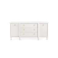 Picture of FAIRFAX 3-DRAWER 2-DOOR CABINET, VANILLA