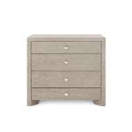 Picture of LUGANO LARGE 4-DRAWER, TAUPE GRAY