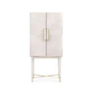 Picture of FLORIAN TALL BAR CABINET, SNOW