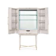 Picture of FLORIAN TALL BAR CABINET, SNOW