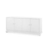 Picture of MEREDITH EXTRA LARGE 4-DOOR CABINET, CHIFFON WHITE