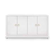 Picture of MEREDITH 4-DOOR CABINET, CHIFFON WHITE