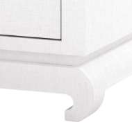 Picture of MEREDITH 4-DOOR CABINET, CHIFFON WHITE