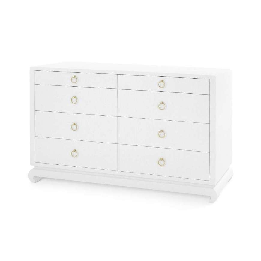 Picture of MING EXTRA LARGE 8-DRAWER, CHIFFON WHITE