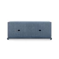 Picture of MEREDITH EXTRA LARGE 4-DOOR CABINET, NAVY BLUE