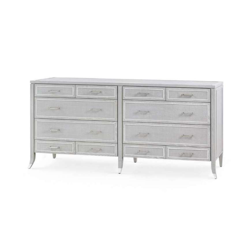 Picture of PAULINA 12-DRAWER, SOFT GRAY