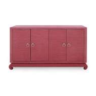 Picture of MEREDITH 4-DOOR CABINET, RED