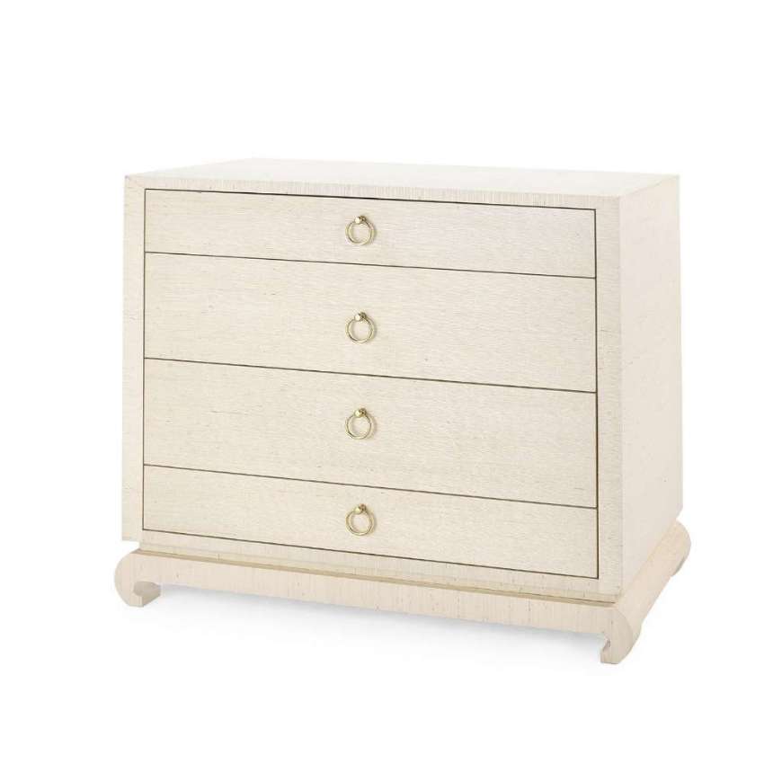 Picture of MING LARGE 4-DRAWER, CANVAS CREAM