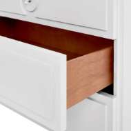 Picture of SAVOY MEDIUM 3-DRAWER, WHITE PEARL