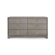 Picture of STANFORD EXTRA LARGE 6-DRAWER, TAUPE GRAY