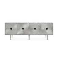 Picture of RANDERS 4-DRAWER & 2-DOOR  CABINET, NICKEL