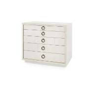 Picture of PARKER LARGE 5-DRAWER, SILVER SHIMMER