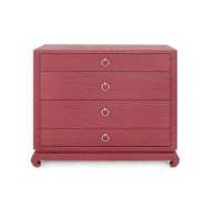 Picture of MING LARGE 4-DRAWER, RED