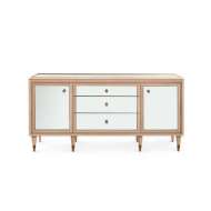 Picture of SOFIA 3-DRAWER & 2-DOOR CABINET, SAND