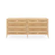 Picture of PAULINA 12-DRAWER, NATURAL AND CAMEL