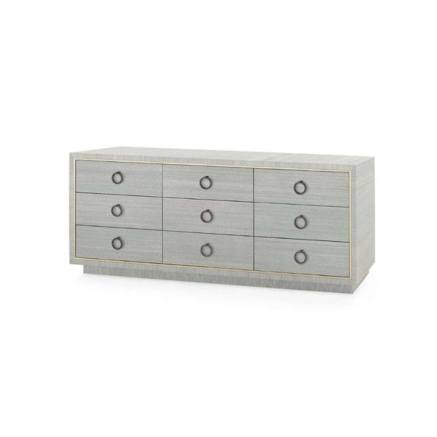 Picture of PARKER EXTRA LARGE 9-DRAWER, SLATE BLUE SHIMMER