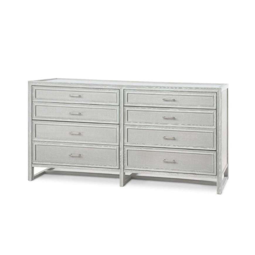 Picture of VIVIAN 8-DRAWER, SOFT GRAY