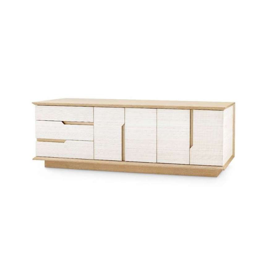 Picture of SIMON 3-DRAWER & 4-DOOR CABINET, LIGHT NATURAL SHIMMER