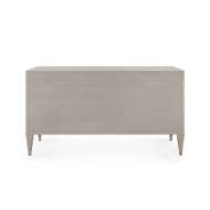 Picture of MORRIS EXTRA LARGE 6-DRAWER, TAUPE GRAY AND CHAMPAGNE