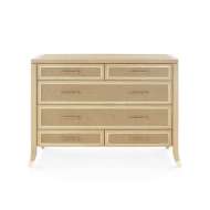 Picture of PAULINA LARGE 6-DRAWER, NATURAL AND CAMEL