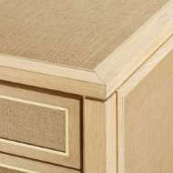 Picture of PAULINA LARGE 6-DRAWER, NATURAL AND CAMEL